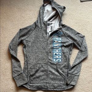 NFL Team Apparel Carolina Panthers Zip-Up Hoodie